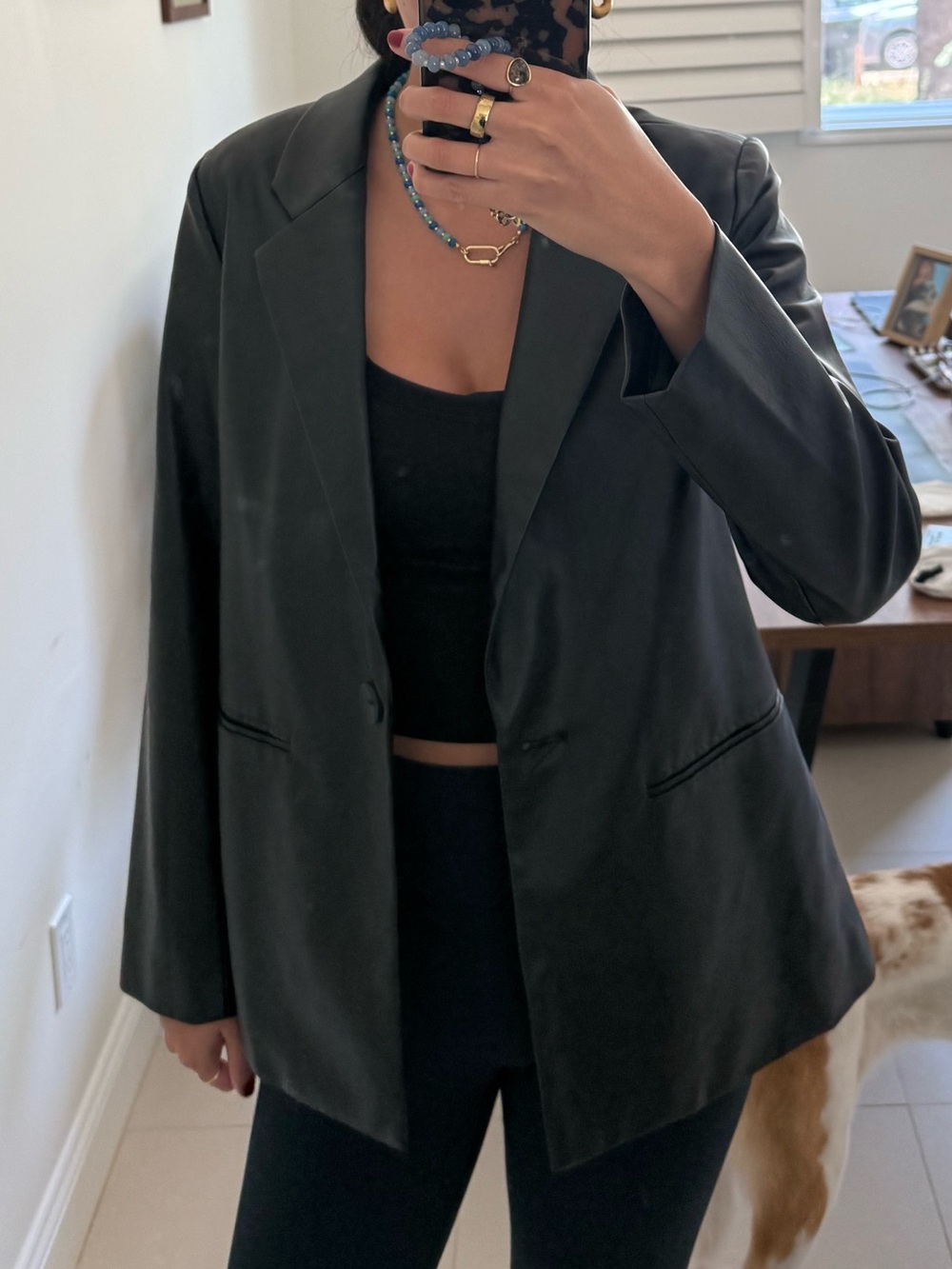 Glassons Women’s Leather Blazer